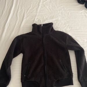 Black Sherpa Full Zip